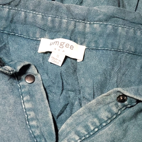 Umgee Long Sleeve Tunic Top 0009 - Picture 3 of 6